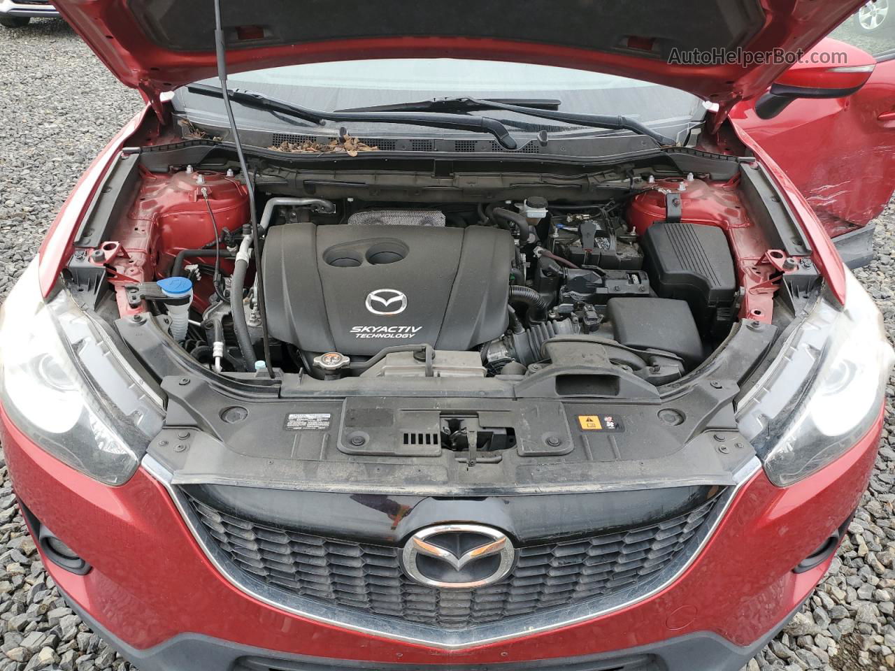 2015 Mazda Cx-5 Gt Бордовый vin: JM3KE4DY7F0504773