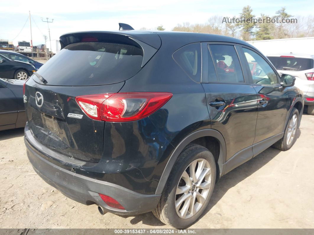 2015 Mazda Cx-5 Grand Touring Black vin: JM3KE4DY7F0539409