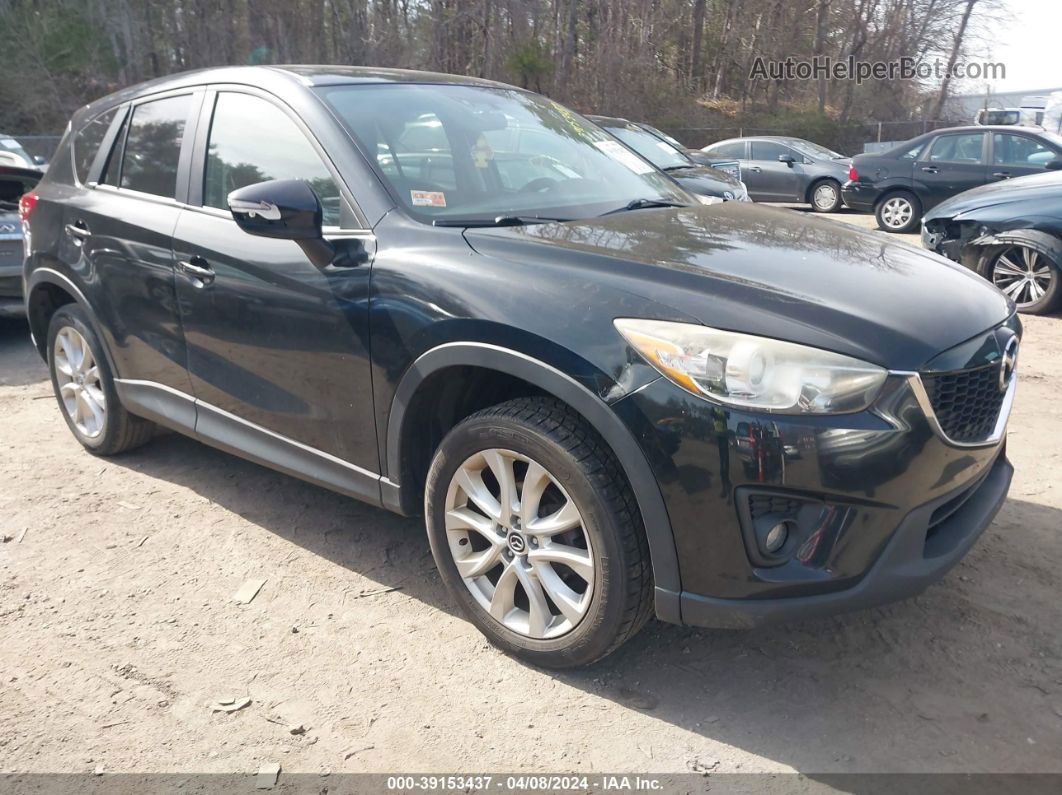 2015 Mazda Cx-5 Grand Touring Black vin: JM3KE4DY7F0539409