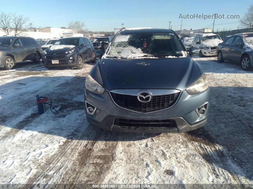 2015 Mazda Cx-5 Grand Touring Teal vin: JM3KE4DY7F0541984