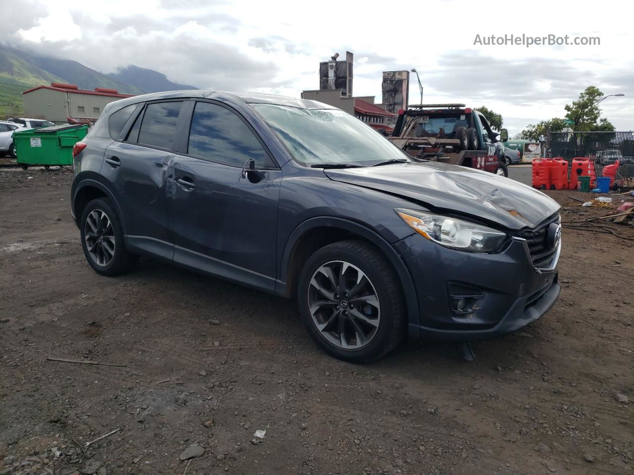 2016 Mazda Cx-5 Gt Gray vin: JM3KE4DY7G0819333