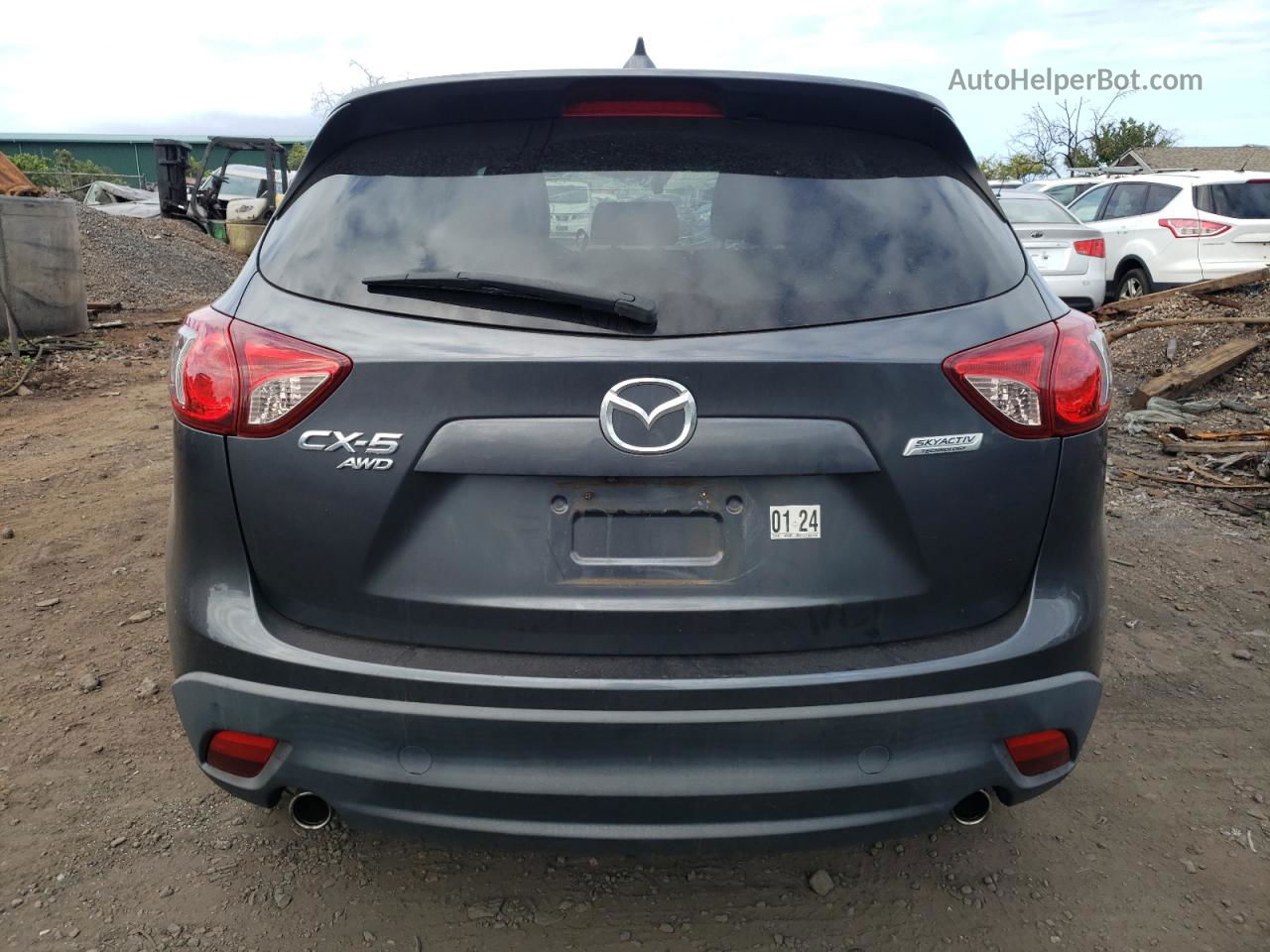 2016 Mazda Cx-5 Gt Gray vin: JM3KE4DY7G0819333