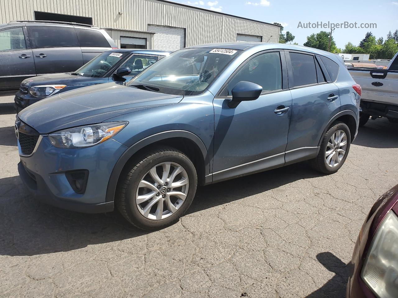 2015 Mazda Cx-5 Gt Blue vin: JM3KE4DY8F0462713