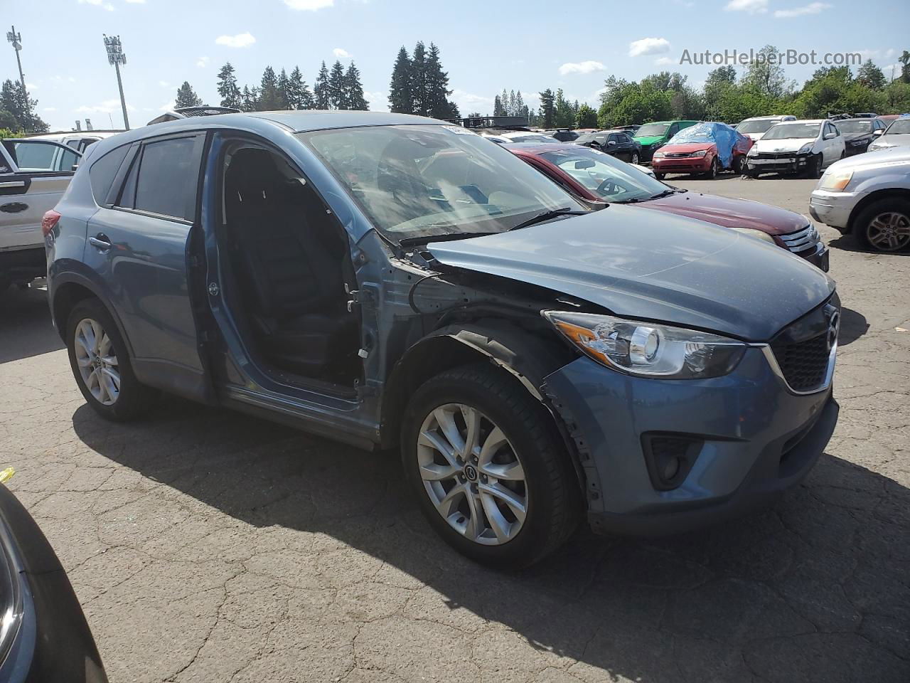 2015 Mazda Cx-5 Gt Blue vin: JM3KE4DY8F0462713