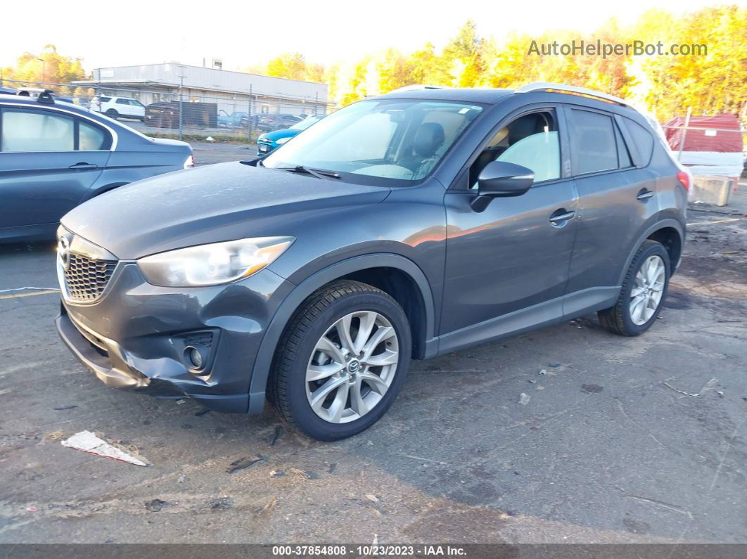 2015 Mazda Cx-5 Grand Touring Gray vin: JM3KE4DY8F0489958