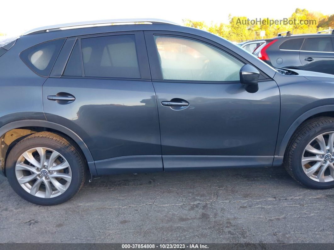 2015 Mazda Cx-5 Grand Touring Gray vin: JM3KE4DY8F0489958