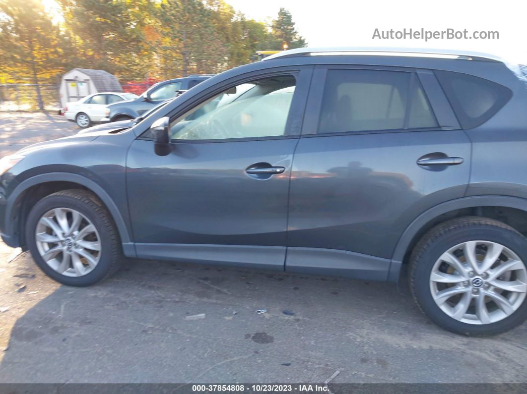 2015 Mazda Cx-5 Grand Touring Gray vin: JM3KE4DY8F0489958