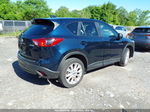 2015 Mazda Cx-5 Grand Touring Dark Blue vin: JM3KE4DY8F0490348