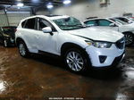 2015 Mazda Cx-5 Grand Touring White vin: JM3KE4DY8F0500893