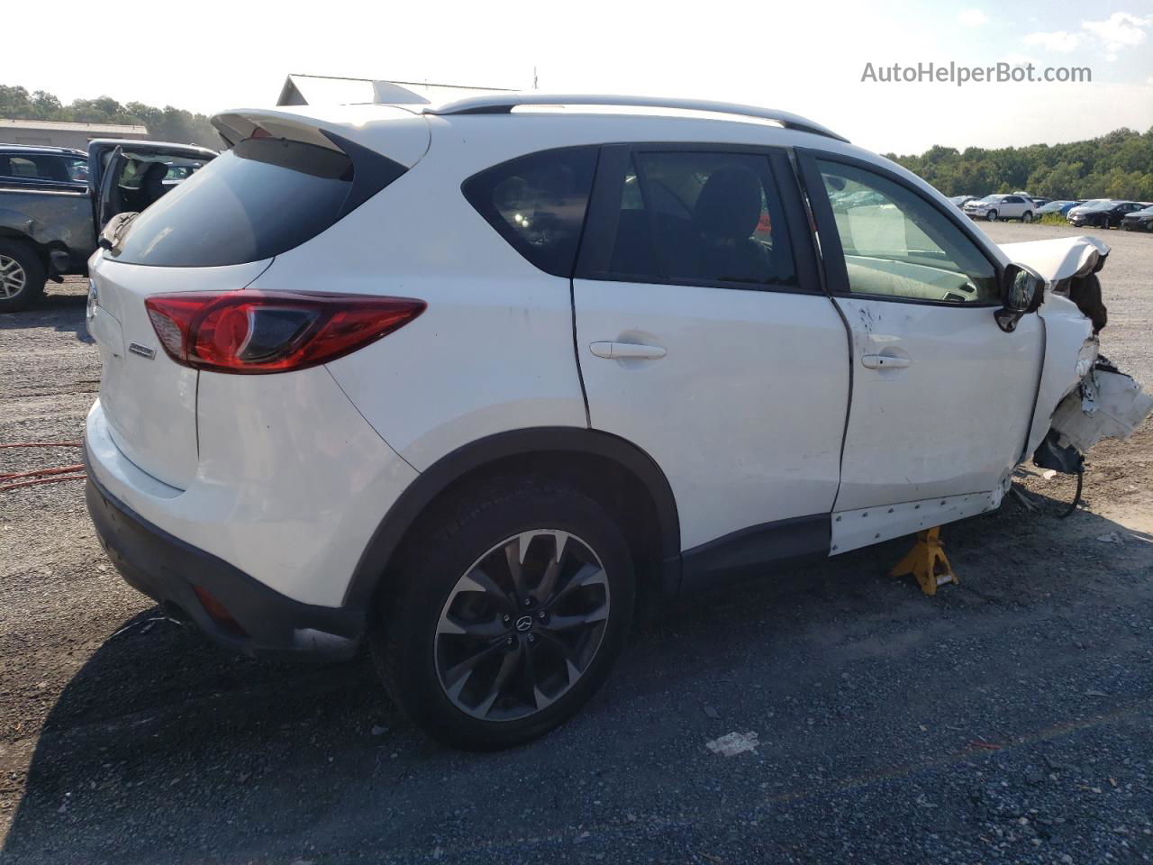 2016 Mazda Cx-5 Gt White vin: JM3KE4DY8G0742004