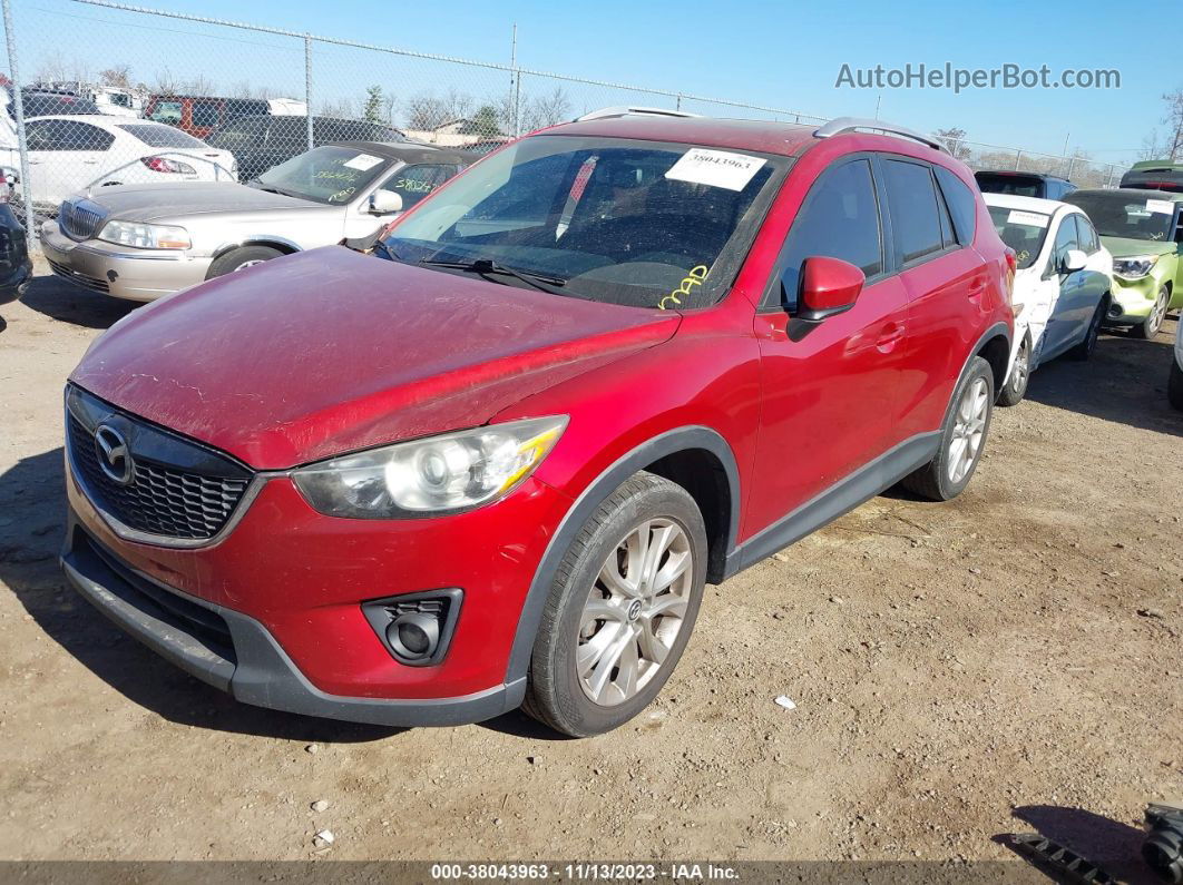 2015 Mazda Cx-5 Grand Touring Red vin: JM3KE4DY9F0446343