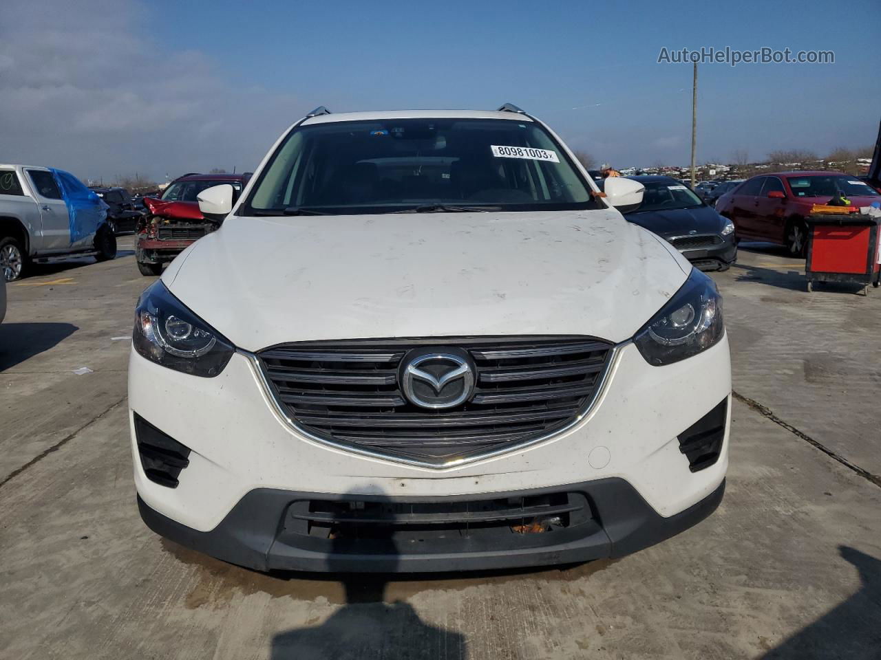 2016 Mazda Cx-5 Gt White vin: JM3KE4DY9G0673419