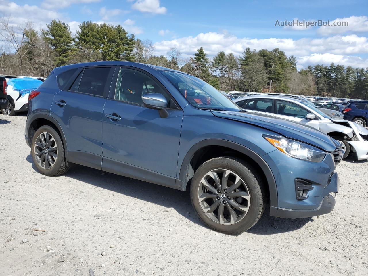 2016 Mazda Cx-5 Gt Blue vin: JM3KE4DY9G0673730