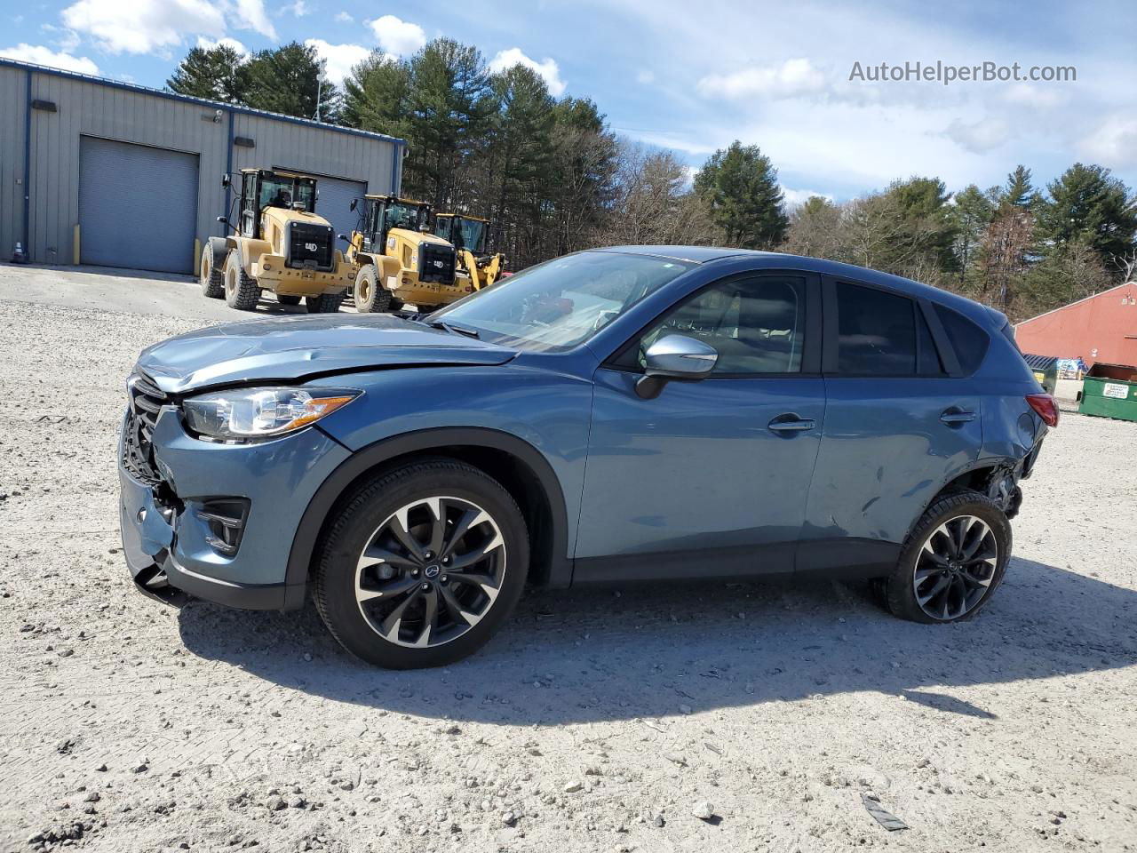 2016 Mazda Cx-5 Gt Blue vin: JM3KE4DY9G0673730