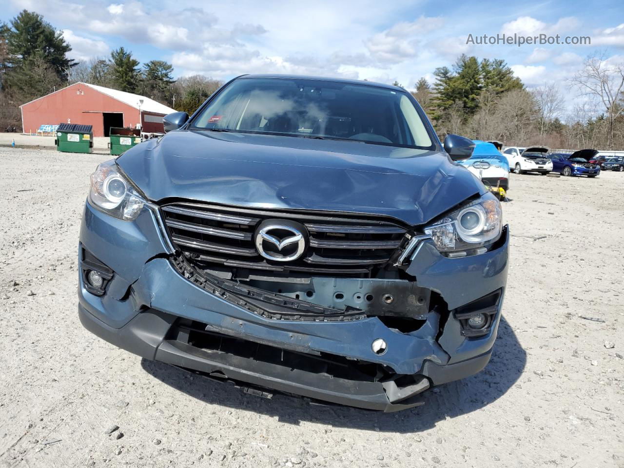 2016 Mazda Cx-5 Gt Blue vin: JM3KE4DY9G0673730