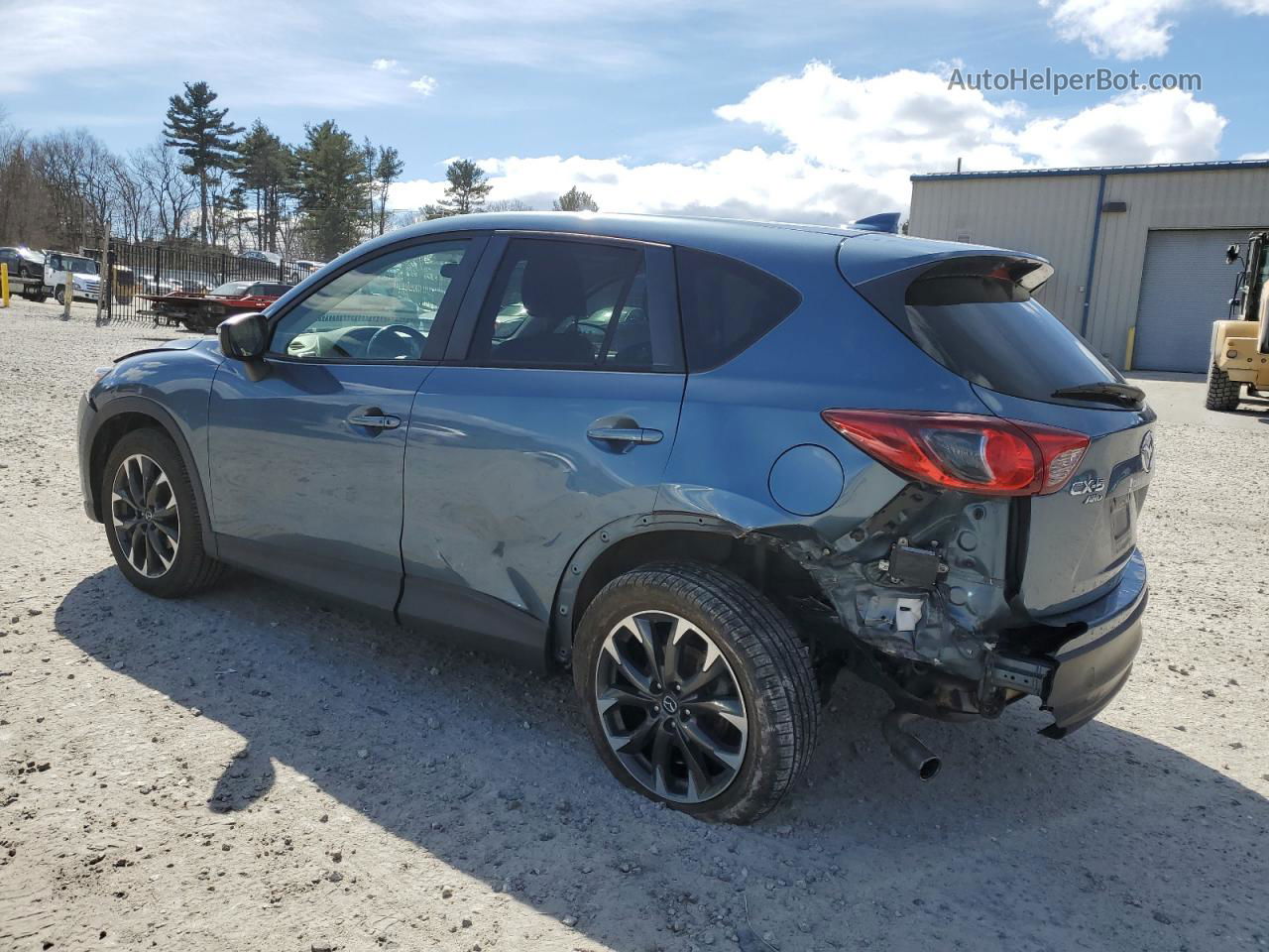 2016 Mazda Cx-5 Gt Синий vin: JM3KE4DY9G0673730