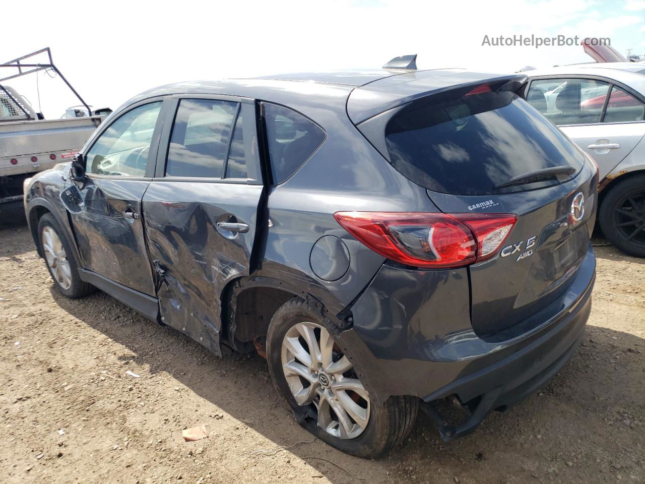 2015 Mazda Cx-5 Gt Gray vin: JM3KE4DYXF0466617