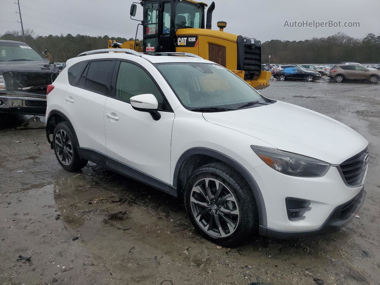 2016 Mazda Cx-5 Gt Белый vin: JM3KE4DYXG0657908