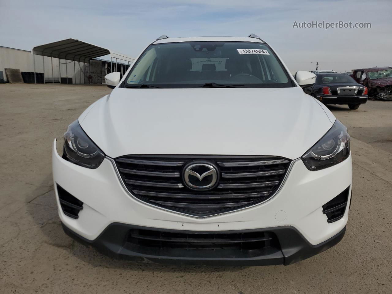 2016 Mazda Cx-5 Gt White vin: JM3KE4DYXG0738715