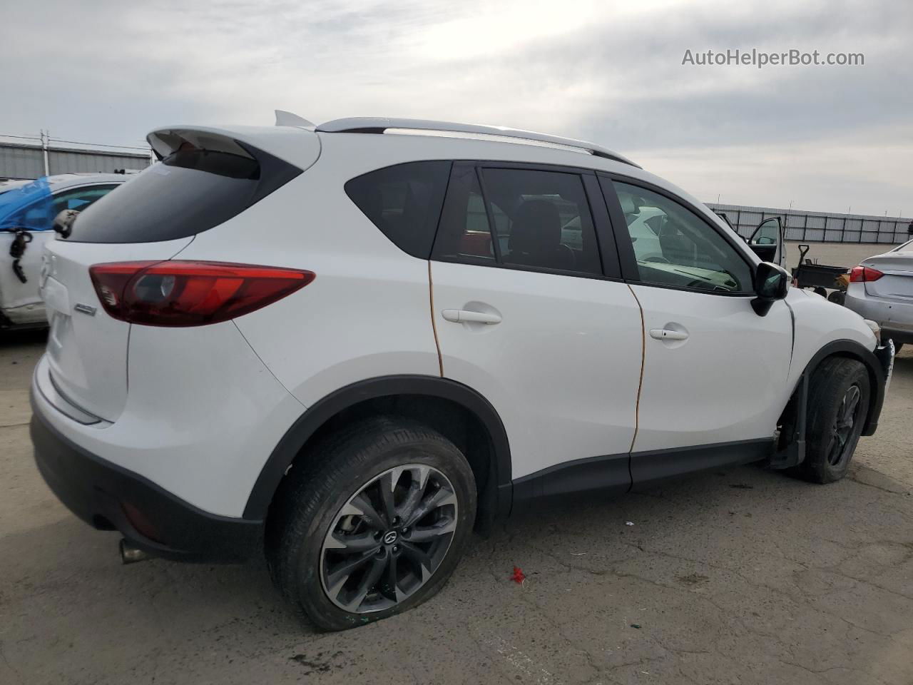 2016 Mazda Cx-5 Gt White vin: JM3KE4DYXG0738715