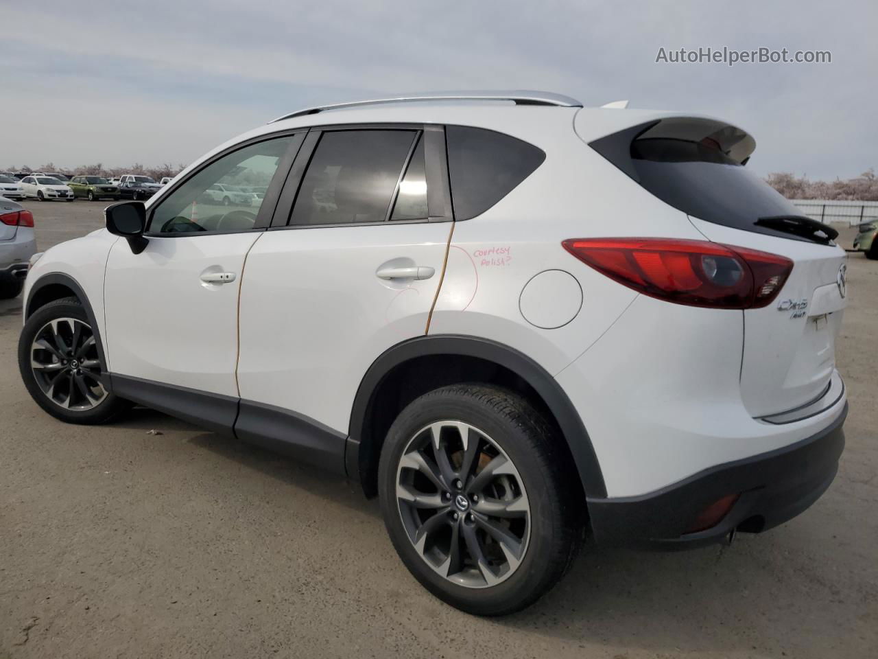 2016 Mazda Cx-5 Gt White vin: JM3KE4DYXG0738715