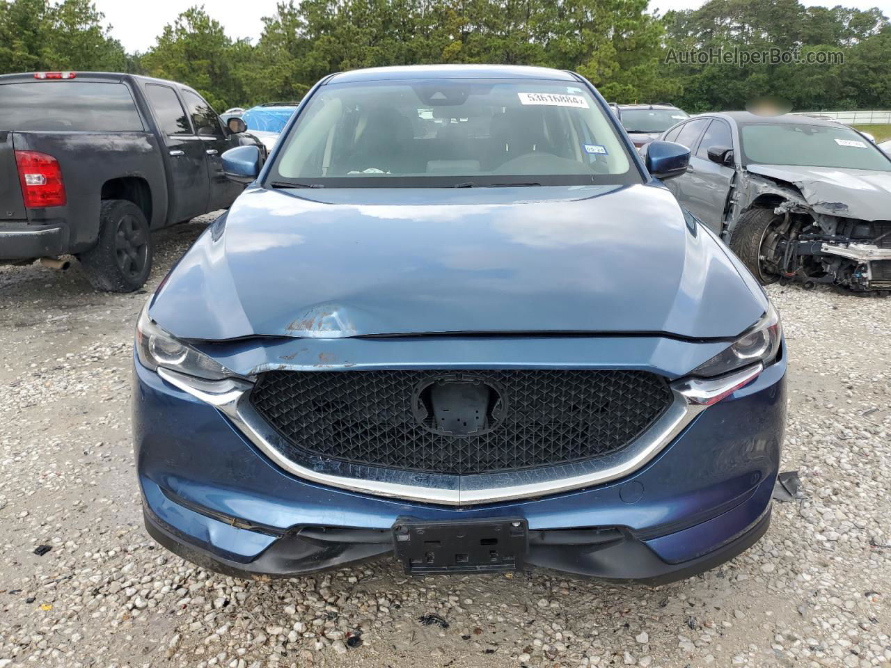 2017 Mazda Cx-5 Sport Blue vin: JM3KFABL3H0123976