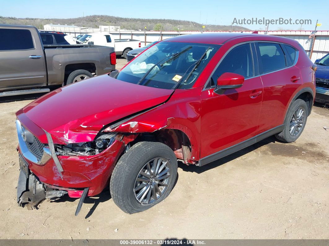 2017 Mazda Cx-5 Sport Burgundy vin: JM3KFABL4H0118012