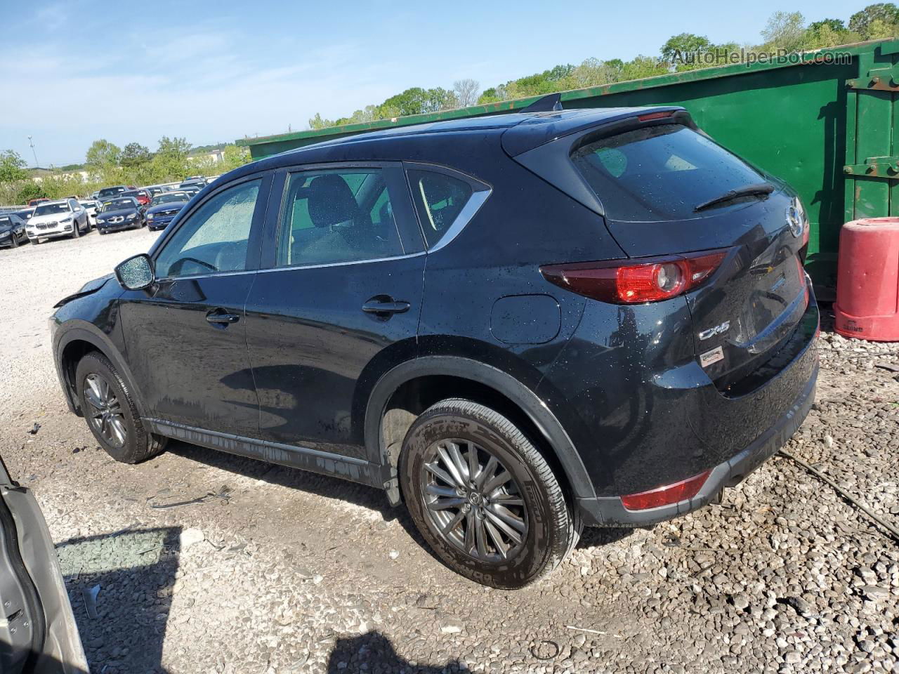 2017 Mazda Cx-5 Sport Black vin: JM3KFABL5H0177540