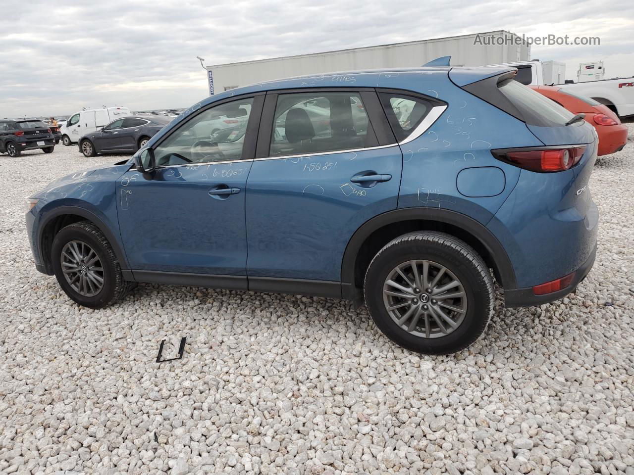 2017 Mazda Cx-5 Sport Blue vin: JM3KFABL5H0212478