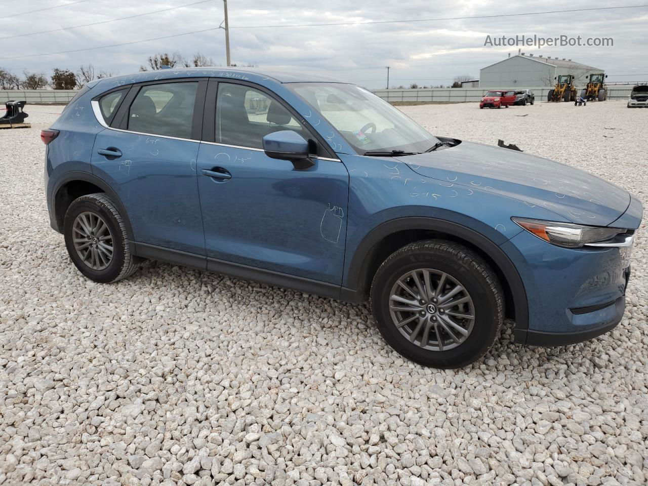 2017 Mazda Cx-5 Sport Blue vin: JM3KFABL5H0212478