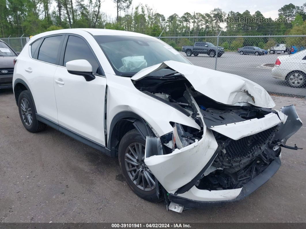 2017 Mazda Cx-5 Sport White vin: JM3KFABL9H0135470