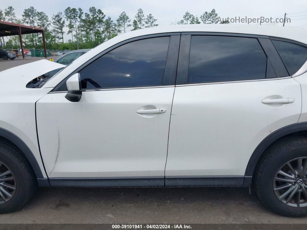 2017 Mazda Cx-5 Sport White vin: JM3KFABL9H0135470