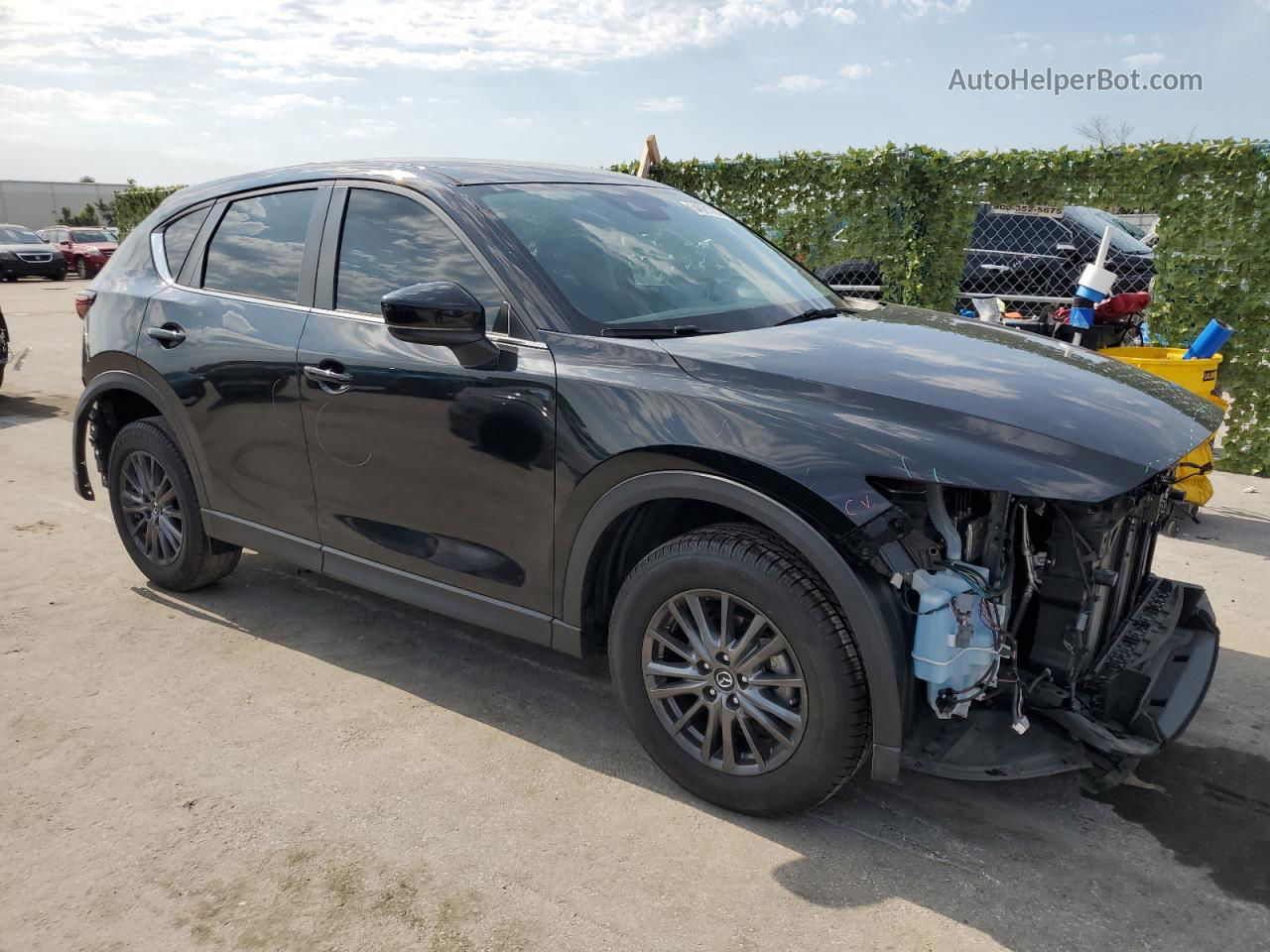 2021 Mazda Cx-5 Sport Black vin: JM3KFABM0M1352659