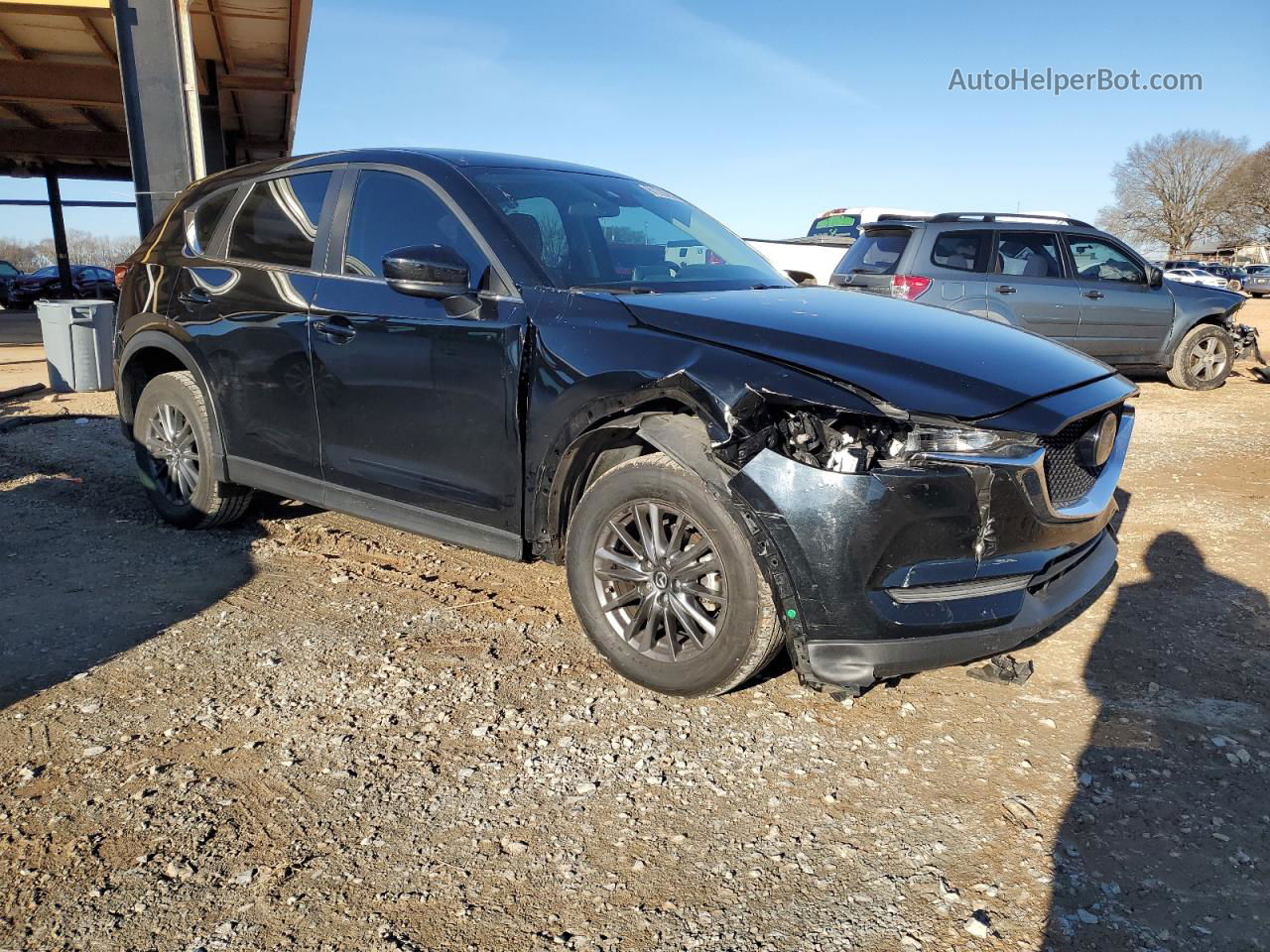 2019 Mazda Cx-5 Sport Black vin: JM3KFABM1K1638677