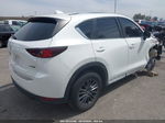 2021 Mazda Cx-5 Sport White vin: JM3KFABM1M0304447