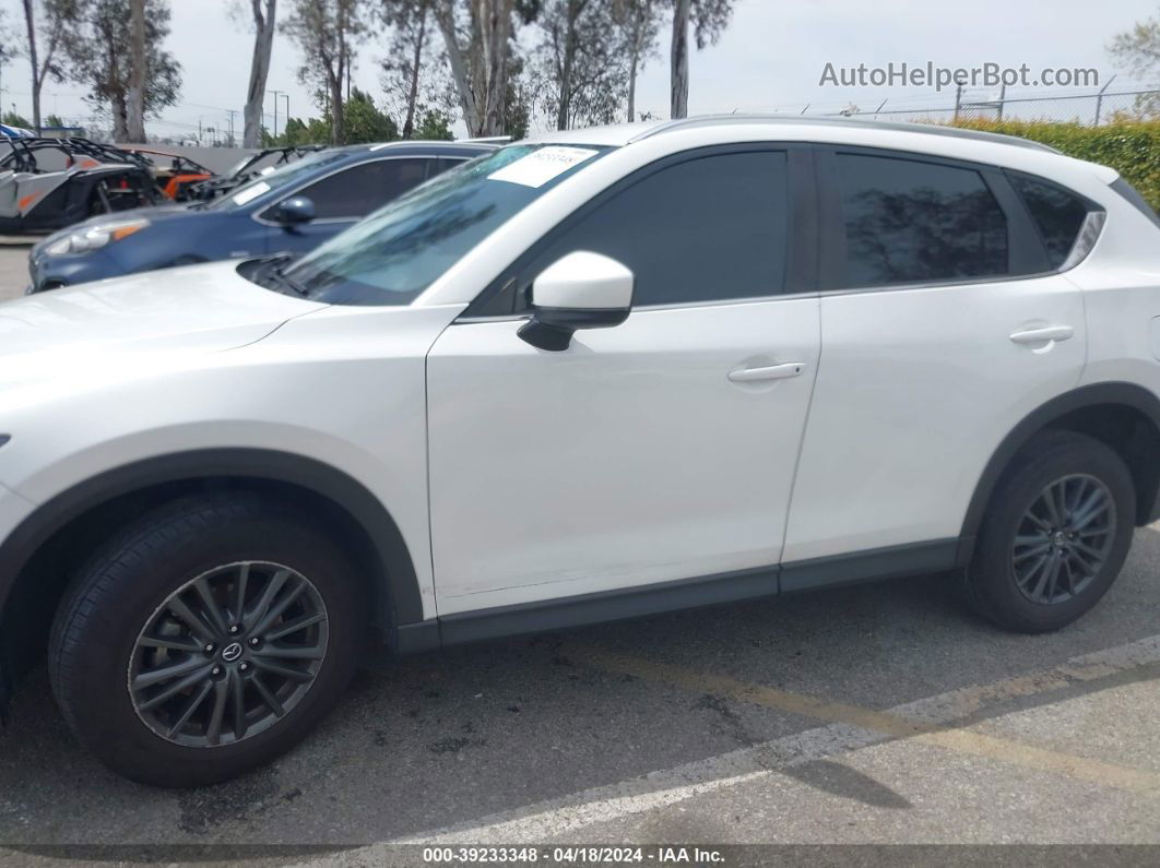 2021 Mazda Cx-5 Sport White vin: JM3KFABM1M0304447