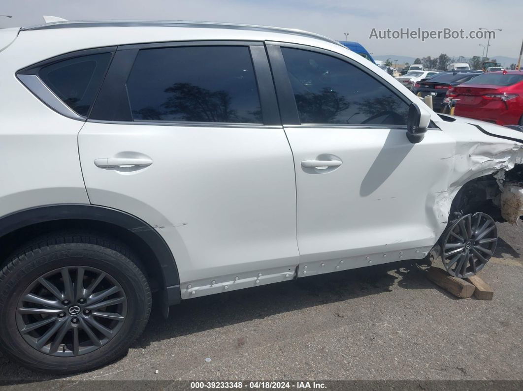 2021 Mazda Cx-5 Sport White vin: JM3KFABM1M0304447