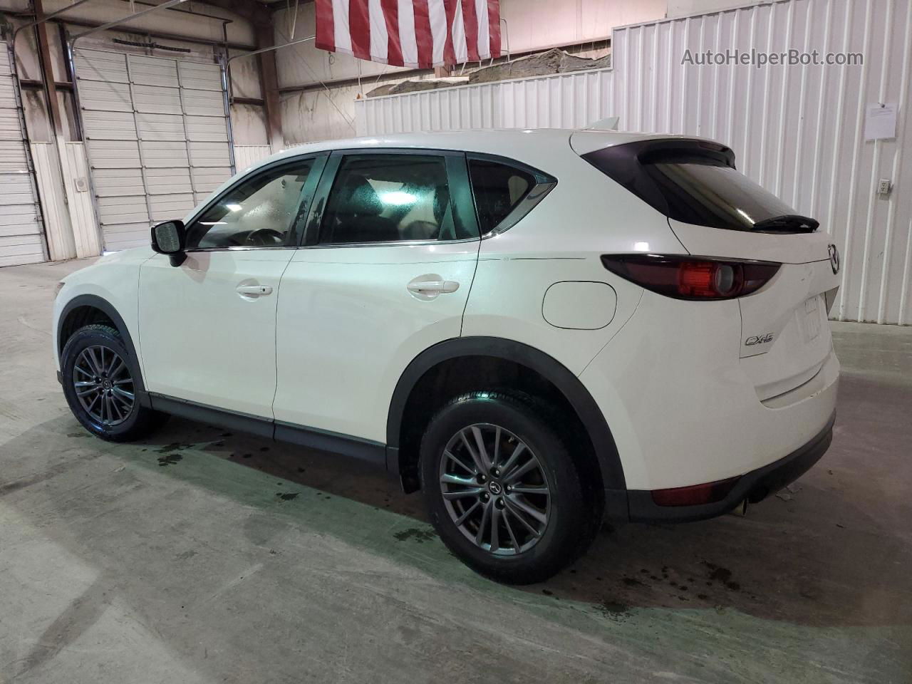 2019 Mazda Cx-5 Sport White vin: JM3KFABM2K0690261