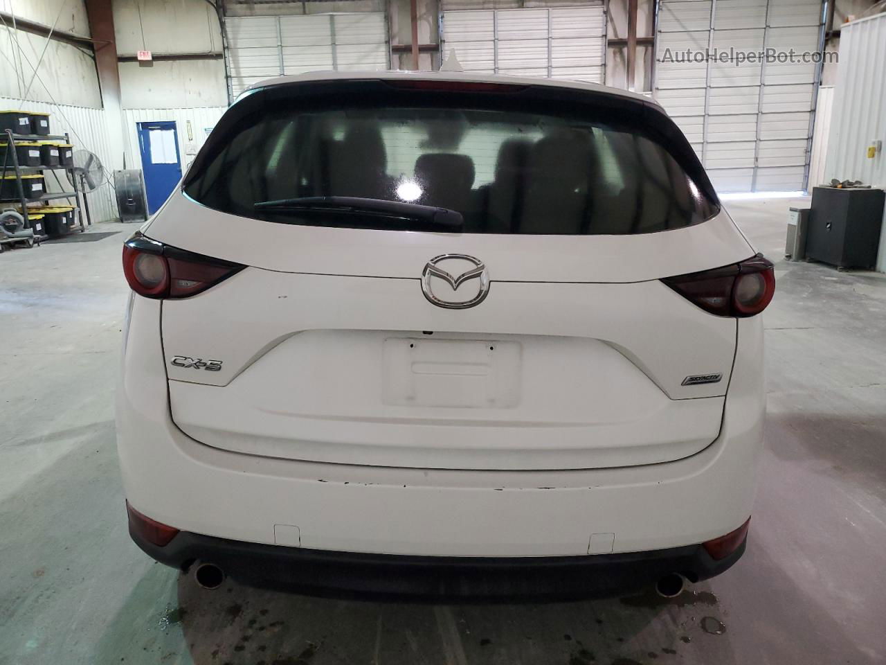 2019 Mazda Cx-5 Sport White vin: JM3KFABM2K0690261