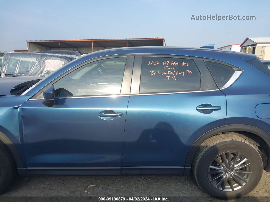 2021 Mazda Cx-5 Sport Blue vin: JM3KFABM2M0398323