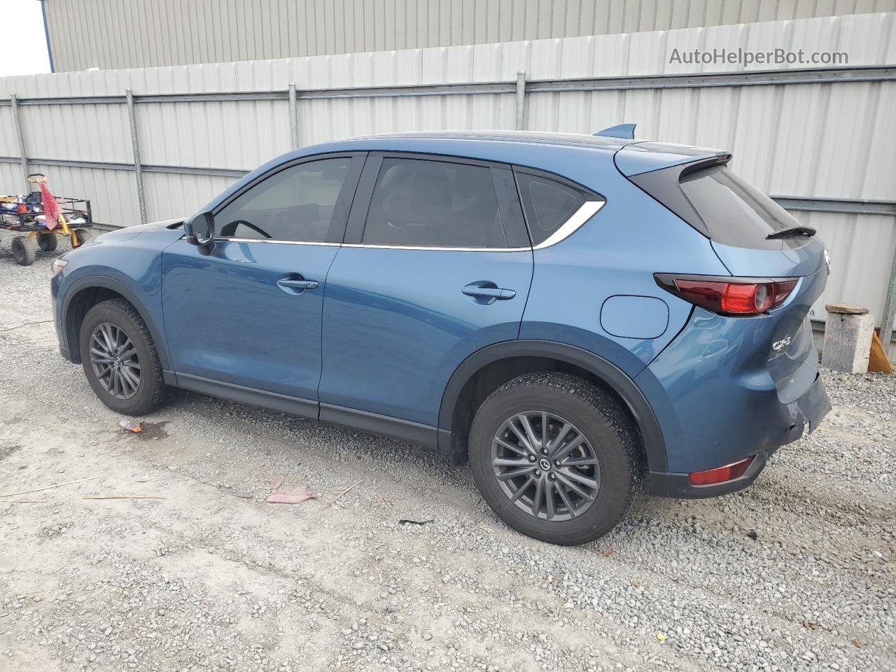 2021 Mazda Cx-5 Sport Blue vin: JM3KFABM4M0347454