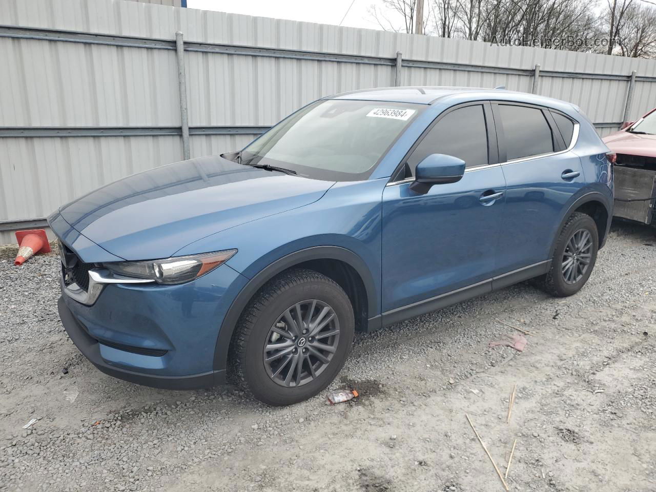 2021 Mazda Cx-5 Sport Синий vin: JM3KFABM4M0347454