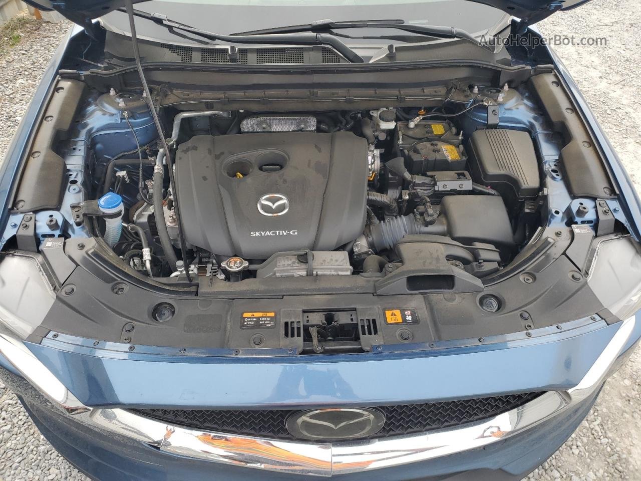2021 Mazda Cx-5 Sport Синий vin: JM3KFABM4M0347454