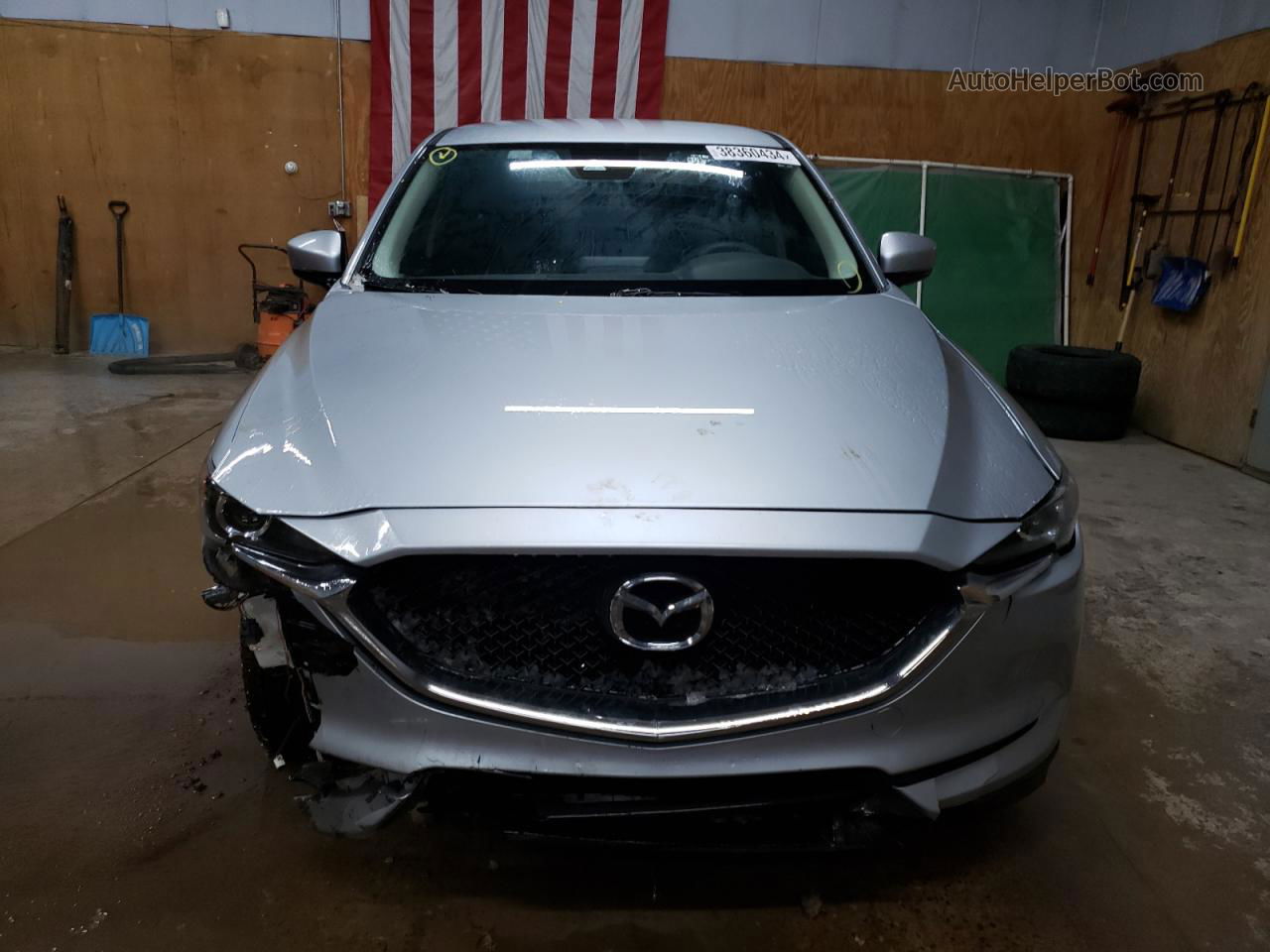 2019 Mazda Cx-5 Sport Silver vin: JM3KFABM5K0535980