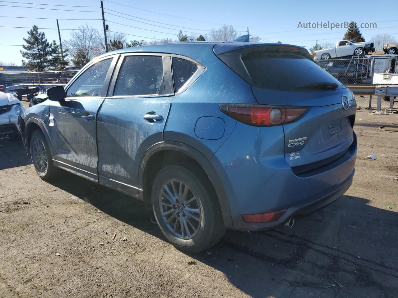 2019 Mazda Cx-5 Sport Синий vin: JM3KFABM5K0689590