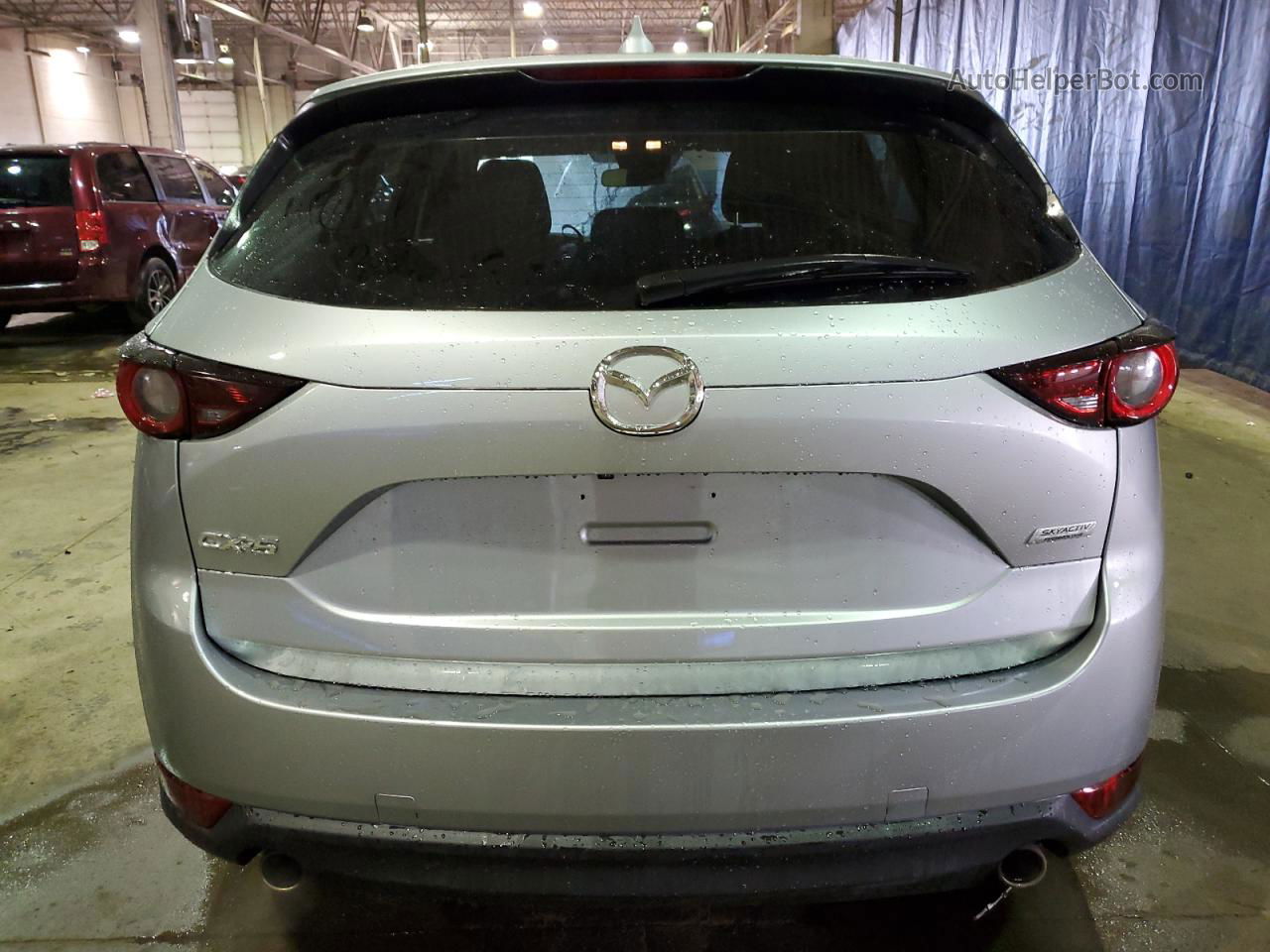 2019 Mazda Cx-5 Sport Silver vin: JM3KFABM5K1642926