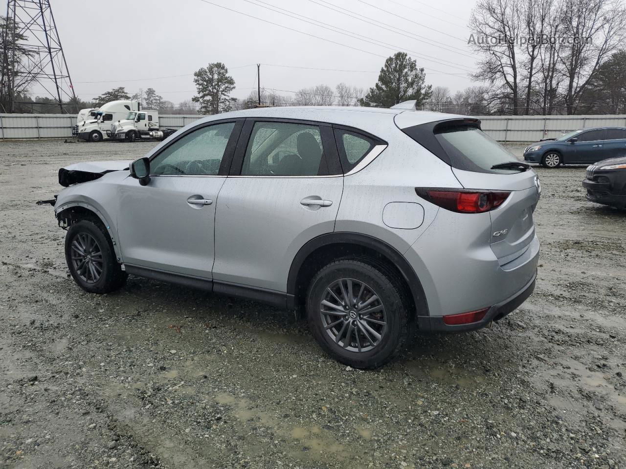 2019 Mazda Cx-5 Sport Silver vin: JM3KFABM6K0577316