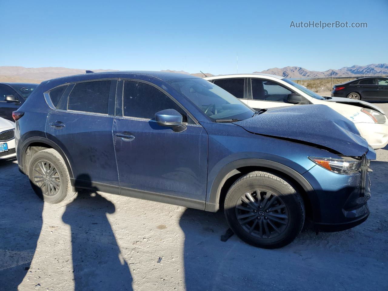 2019 Mazda Cx-5 Sport Blue vin: JM3KFABM6K0627602