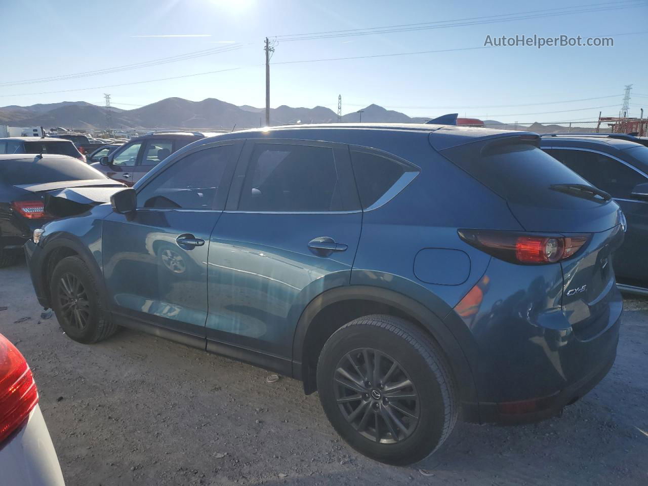 2019 Mazda Cx-5 Sport Blue vin: JM3KFABM6K0627602