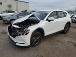 2021 Mazda Cx-5 Sport White vin: JM3KFABM7M0325884